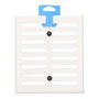 Grille de ventilation Fepre Blanc 17 x 19 cm Réglable