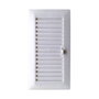 Fepre Grille de ventilation Blanc Encastrable Réglable