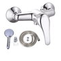 EDM Grifo monomando de ducha empotrado Saona chromé avec pommeau 3 fonctions laton et zinc 151x115x115 mm