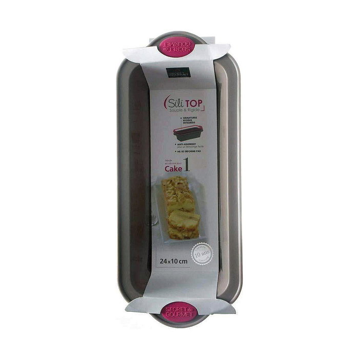 Moule en Silicone avec Poignée Secret de Gourmet (30,5 x 13 x 7 cm) Moule en Silicone avec Poignée Secret de Gourmet (30,5 x 13 x 7 cm)