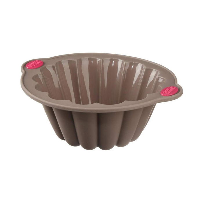 Moule à gâteaux Secret de Gourmet Marron Silicone 22 cm Moule à gâteaux Secret de Gourmet Marron Silicone 22 cm