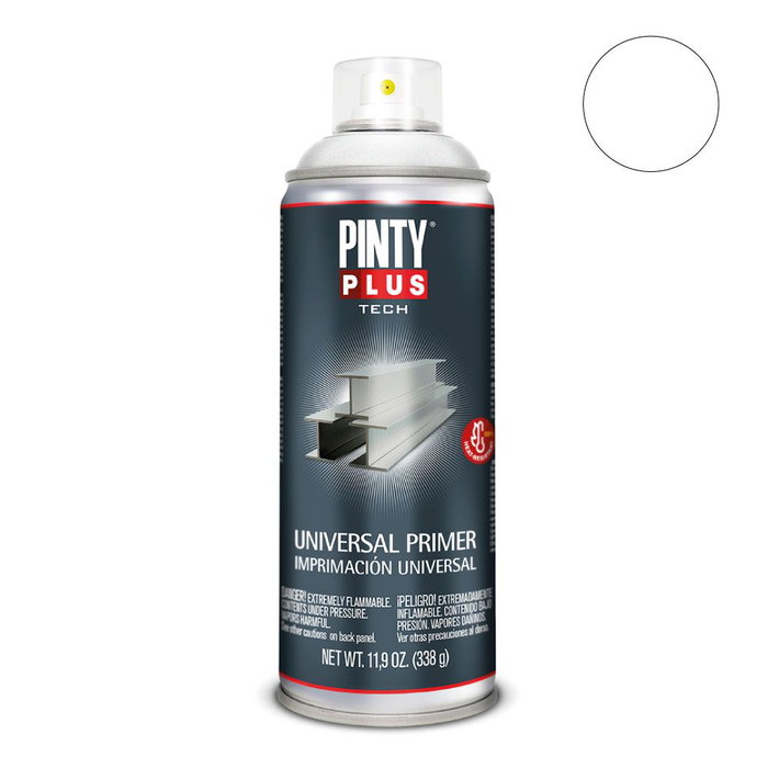 Peinture en spray Pintyplus Tech I101 Universel 400 ml Apprêt Blanc Peinture en spray Pintyplus Tech I101 Universel 400 ml Apprêt Blanc