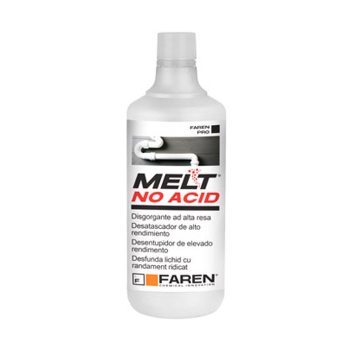 Faren Déboucheur sans acide sulfurique Melt 1000ml - Incolore Faren Déboucheur sans acide sulfurique Melt 1000ml - Incolore