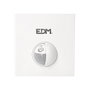 Edm Aplique LED Extérieur avec Capteur de Mouvement 10W 1686lm 6400K IP54 6,6x18,8x25cm