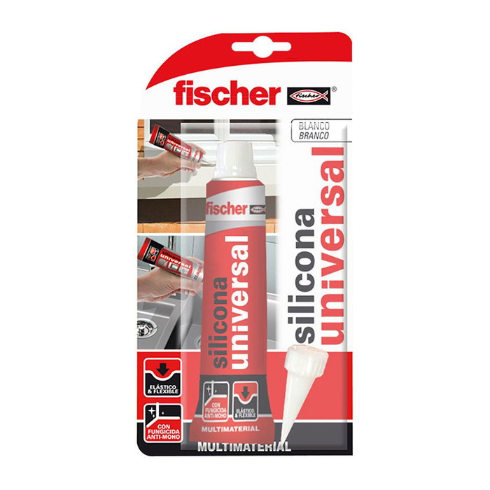 Fischer Silicona universelle blanc 50 ml Fischer Silicona universelle blanc 50 ml