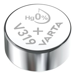 Varta SR64 V319 Pile bouton oxyde d'argent 1,55 V 16 mAh Ø5,8 x 2,7 mm pour montre blister
