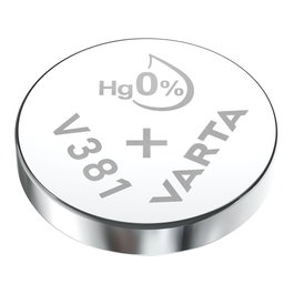 Varta V381 Micro pile bouton oxyde d'argent 1,55V - SR55 - 11,6 x 2,1 mm - 45 mAh