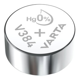 Varta V384 Pile bouton argent SR41 1,55 V Ø7,9 x 3,6 mm 40 mAh Non rechargeable Blister