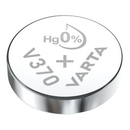 Varta V370 Pile bouton à oxyde d'argent SR69 1,55 V 30 mAh Ø9,5 x 2,15 mm