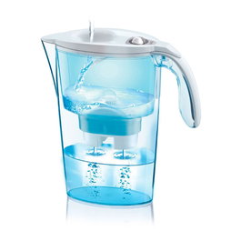 Laica J31-cc Stream Mécanique Jarre Filtrante pour Eau 2,3 Litres Blanche