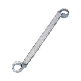Mota Herramientas E516 Clé coudée striée 16 x 17 mm - Acier au chrome vanadium