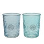Kitchen Goods & More Verre en cristal avec relief, 350 ml