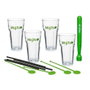 Coffret Cocktail Secret de Gourmet Verre polypropylène
