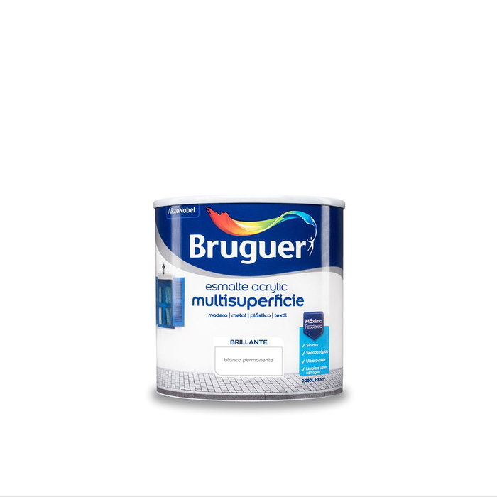 Peinture acrylique Bruguer Blanc Peinture acrylique (250 ml) Peinture acrylique Bruguer Blanc Peinture acrylique (250 ml)