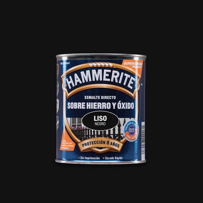 Émail antioxydant Hammerite 5093791 Noir 750 ml Brillant Émail antioxydant Hammerite 5093791 Noir 750 ml Brillant