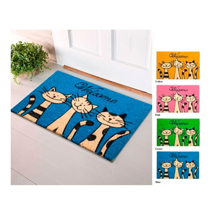 EDM Product Paillasson EDM 74764 Bleu 60 x 40 cm Rectangulaire
