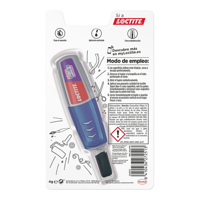 Loctite Super Glue Perfect Pen 4 g Adhésif Cyanoacrylate Transparent Universel pour Porcelaine Bois Plastique Métal Cuir Marbre Loctite Super Glue Perfect Pen 4 g Adhésif Cyanoacrylate Transparent Universel pour Porcelaine Bois Plastique Métal Cuir Marbre