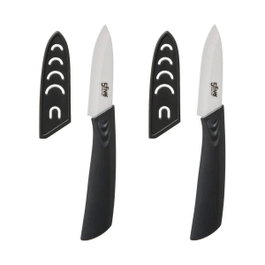 5Five Ensemble de 2 couteaux en céramique 18 cm
