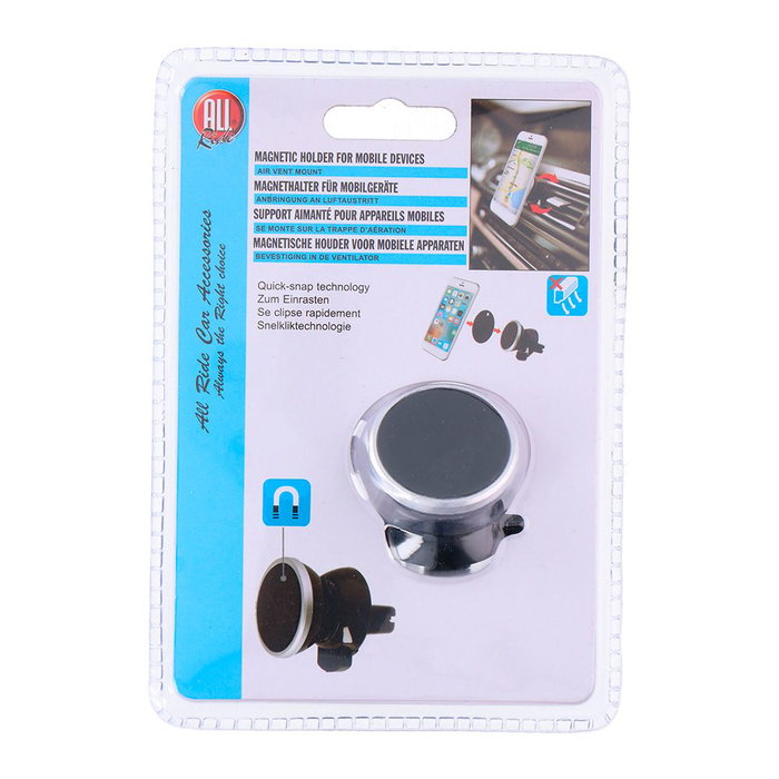 Support de voiture All Ride Universel Magnétique Ø 3,5 x 5 cm