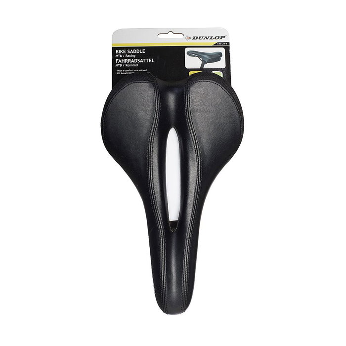 Dunlop Selle de vélo 95 x 170 x 290 mm Néoprène Polyester Noir Dunlop Selle de vélo 95 x 170 x 290 mm Néoprène Polyester Noir