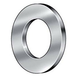 Celo Boîte de 500 rondelles lisses DIN 125 de 6 mm zincées