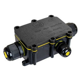 Solera BK-3P Boîte de jonction étanche IP68 avec 3 presse-étoupes
