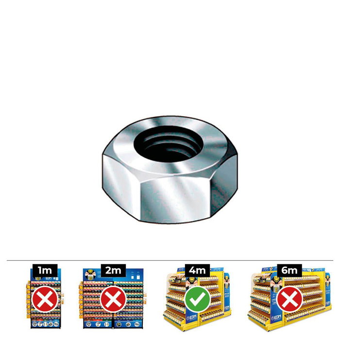 Ecrou CELO Ø 4 mm Ecrou CELO Ø 4 mm