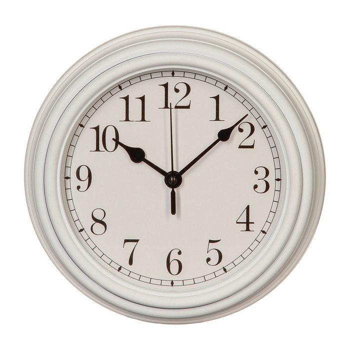 Atmosphera Horloge murale rétro Ø22cm couleurs assorties design envoyé aléatoirement Atmosphera Horloge murale rétro Ø22cm couleurs assorties design envoyé aléatoirement