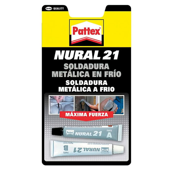 PATTEX Nural 21 Soudure à froid métal 22 ml