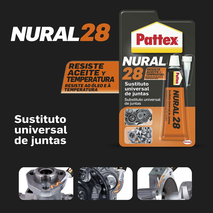 Rénovateur de joints Pattex Nural 28 Orange 40 ml (1 Unité)