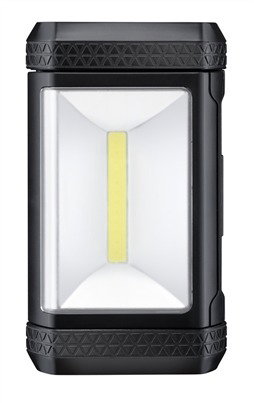 Varta 17648101421 - Lampe de travail LED flexible avec aimant et crochet, étanche, 3 piles AA, éclairage d'atelier