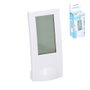 Grundig Station Météo Blanche avec Thermomètre, Réveil et Calendrier 125x65x55 mm en Polypropylène