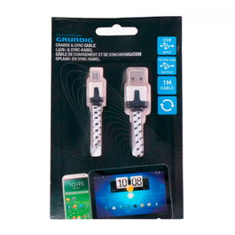 Grundig Câble de chargeur USB vers Micro USB avec synchronisation 1m