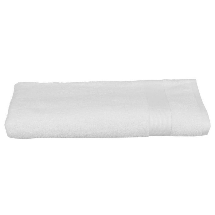Serviette de toilette Atmosphera Coton Blanc 450 g/m² (100 x 150 cm) Serviette de toilette Atmosphera Coton Blanc 450 g/m² (100 x 150 cm)