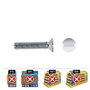 Celo Lot de 250 vis métriques fraisées fente DIN 963 Ø4x20mm zinguées - Réf. 9420963