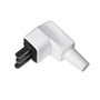 Solera Clavija bipolaire 25A/250V sortie latérale pour four blanc