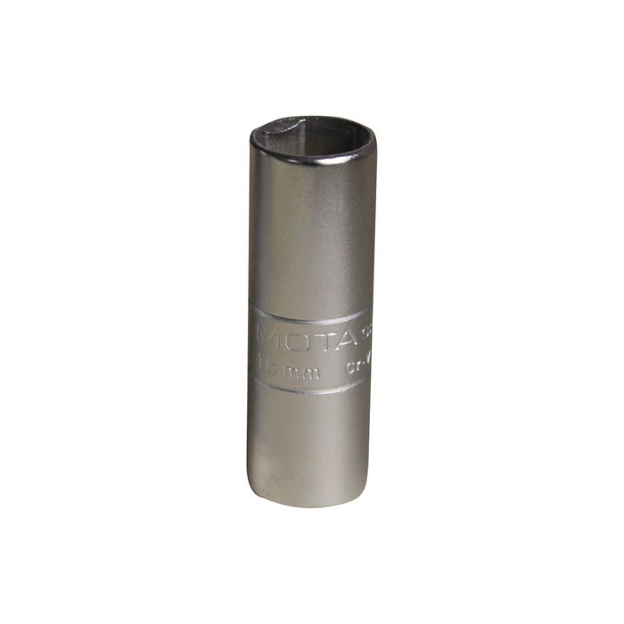 Mota Herramientas Douille pour bougie d'allumage 1/2" 16 mm – Chrome vanadium modèle EB16 Mota Herramientas Douille pour bougie d'allumage 1/2" 16 mm – Chrome vanadium modèle EB16