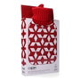 Edm Bouillotte 2L Modèle Simetrías Rouge - Couverture en Laine 20 x 34,5 cm