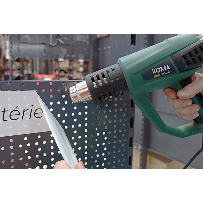 Pistolet à air chaud Koma Tools 2000 W Pistolet à air chaud Koma Tools 2000 W