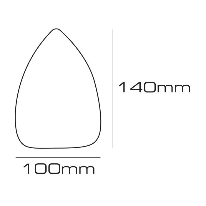 Koma Tools Lot de 5 feuilles abrasives pour ponceuse type souris 08707