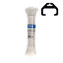 Edm Cordon tressé en polypropylène blanc, 4,5 mm x 10 m