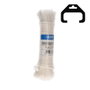 Edm Cordon tressé en polypropylène blanc, 4,5 mm x 15 m