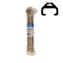 Edm Cable acero plastificado oro 15 m