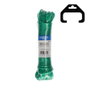 Edm Corde en plastique vert revêtu de PVC 3,8 mm x 15 m