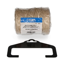 Edm Cordel en jute naturel 3 brins 3,5 mm x 60 m