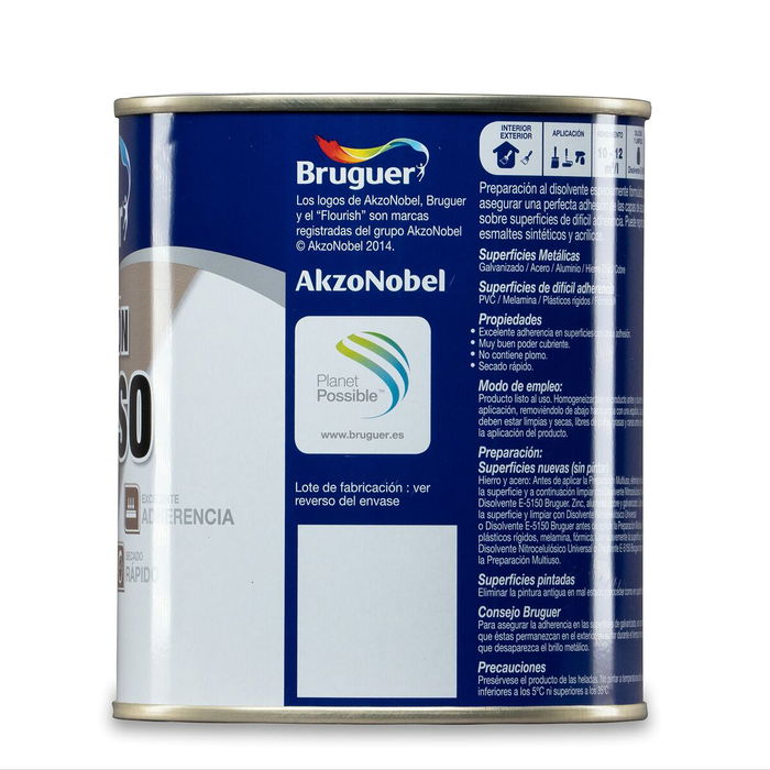 Peinture d'Apprêt Bruguer 5355523 Blanc Mat Apprêt Polyvalent Peinture d'Apprêt Bruguer 5355523 Blanc Mat Apprêt Polyvalent