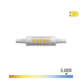 Edm Ampoule LED Linéaire R7s 5.5W 800lm 6400K Lumière Froide 360° Non Régulable 30 000h Ø1,6x7,8cm