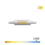 Edm Ampoule LED Linéaire R7s 5.5W 800lm 6400K Lumière Froide 360° Non Régulable 30 000h Ø1,6x7,8cm