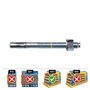 Celo 91092bap Ancrage homologué CE BAP Ø 10 x 92 mm en acier zincé, boîte de 40 unités
