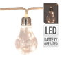 Guirlande lumineuse LED Marron Vert tendre 2,85 m